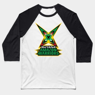 Guyana Amazon Warriors CPL T20 Cricket Baseball T-Shirt